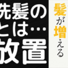 【本要約】水洗髪後は自然乾燥が最適解｜シャンプーをやめると、髪が増える