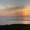 2025.4 宮古島 Day1 ④ 〜プール🌊＆夕陽🌅＆夕飯🍴〜