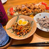 今宵は鶏唐甘酢かけ＆ごぼうサラダ！