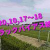 2020,10,17～18 トラックバイアス結果 (東京競馬場、京都競馬場、新潟競馬場)