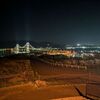 北海道　室蘭市　白鳥大橋　/　展望台から夜景を楽しむ