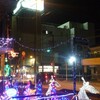 寒夜のLEDが秩父市内を灯す。