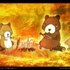 【創作】キャラクター：まずは空っぽの腹を満たそう【イラスト】