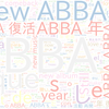 　Twitterキーワード[ABBA]　09/03_09:17から60分のつぶやき雲