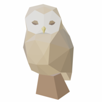 Free Owl paper craft