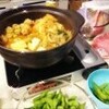 梅田えりかさん宅で清水佐紀さんと鍋パーティー