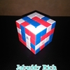 ルービックキューブで模様を作りました！　Rubik's Cube art design