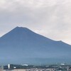 今朝の富士山