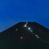 富士山　朝景