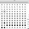 OS Xで丸囲み数字の入力する方法