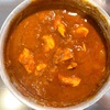 「印度の味」で朝から簡単本格カレー。サワードウでとうもろこしパン。