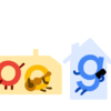 今日のGoogleのロゴ