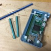 Raspberry Pi Zeroにミク色のヘッダピンを付ける