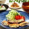 ☆豚薄切り肉のチーズサンドかつ＆かぶの塩昆布あえ☆