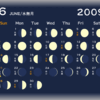 ６月（水無月）・・月齢カレンダー