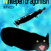 『変身にゃんこのABC・深海魚編』Whitepen dragonfish（ホテイエソ）