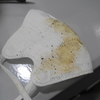 不織布マスクは油をキャッチ