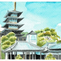 中山寺　五重塔