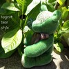 緑の中でピクニック（新作総刺しこぎんクマ）