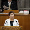 ５日、６月議会最終日。共産党県議団を代表して討論。