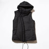 The Viridi-anne Cotton Coated Hooded Down Vest