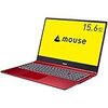 mouseノートパソコン 15.6型 MB-R571SIWPZI/Corei7 8565U/16GB/512GB/Win10/WPS Office レッド