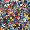 INVADER「Hyperspace」展と、ミモザスウィング完成🌼