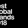 ブランディング会社インターブランドが「Best Global Brands 2018」ランキングを発表！