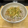 【日本橋浜町】小諸そば：夏の定番から最後の1品・・・たっぷり胡瓜の四川冷麺をいただく