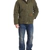 Carhartt Men's Big-Tall Jackson Coat Sherpa Lined Sandstone Duck 