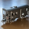 鉄道５４４　【黒貨車】Ｚゲージ　とても小さい貨車を購入　天賞堂ワフ２９５００