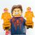 レゴ(LEGO) ミニフィギュア スパイダーマン：アクロス・ザ・スパイダーバース 71050　ミゲル・オハラ／スパイダーマン2099