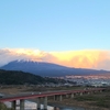 静岡・富士山と夕焼け空・1,13