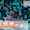 ロボトル競技要素の違い
