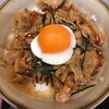 ミニ元気玉丼セット  700円。無料クーポン券を使って、大盛りにする。 (@ ゆで太郎 in 豊島区, 東京都) 