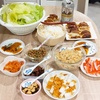 レタス包みごはん