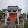 篠葉沢稲荷神社、参拝。