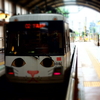 続・夏の東急世田谷線三軒茶屋駅『幸福の招き猫電車』