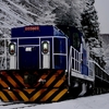 今日は雪景色の岩手開発鉄道に出かけておりました