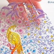 塗り絵本 ひみつの花園 カテゴリーの記事一覧 ちづるのもっと ぬりえライフ