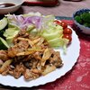 豚バラ肉の鉄板焼ふう