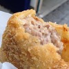 肉のすずき｜千駄木｜アツアツ！肉汁爆弾メンチカツ！