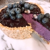 Vegan🌱No-Bake Blueberry Cheesecake