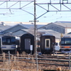 長野総合車両センター廃車置場周辺（2/21）