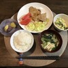 焼肉とポテサラ