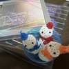 やっと3人
