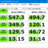 CrystalDiskMark 6で再比較