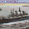 イギリス海軍艦艇 インヴィンシブル級 V/STOL航空母艦1番艦　インヴィンシブル 　模型・プラモデル・本のおすすめリスト 