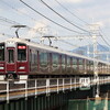 10/9　阪急電車＠桂川土手