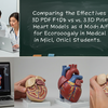 3D PDFと3D印刷心臓モデルの医学教育における有効性の比較